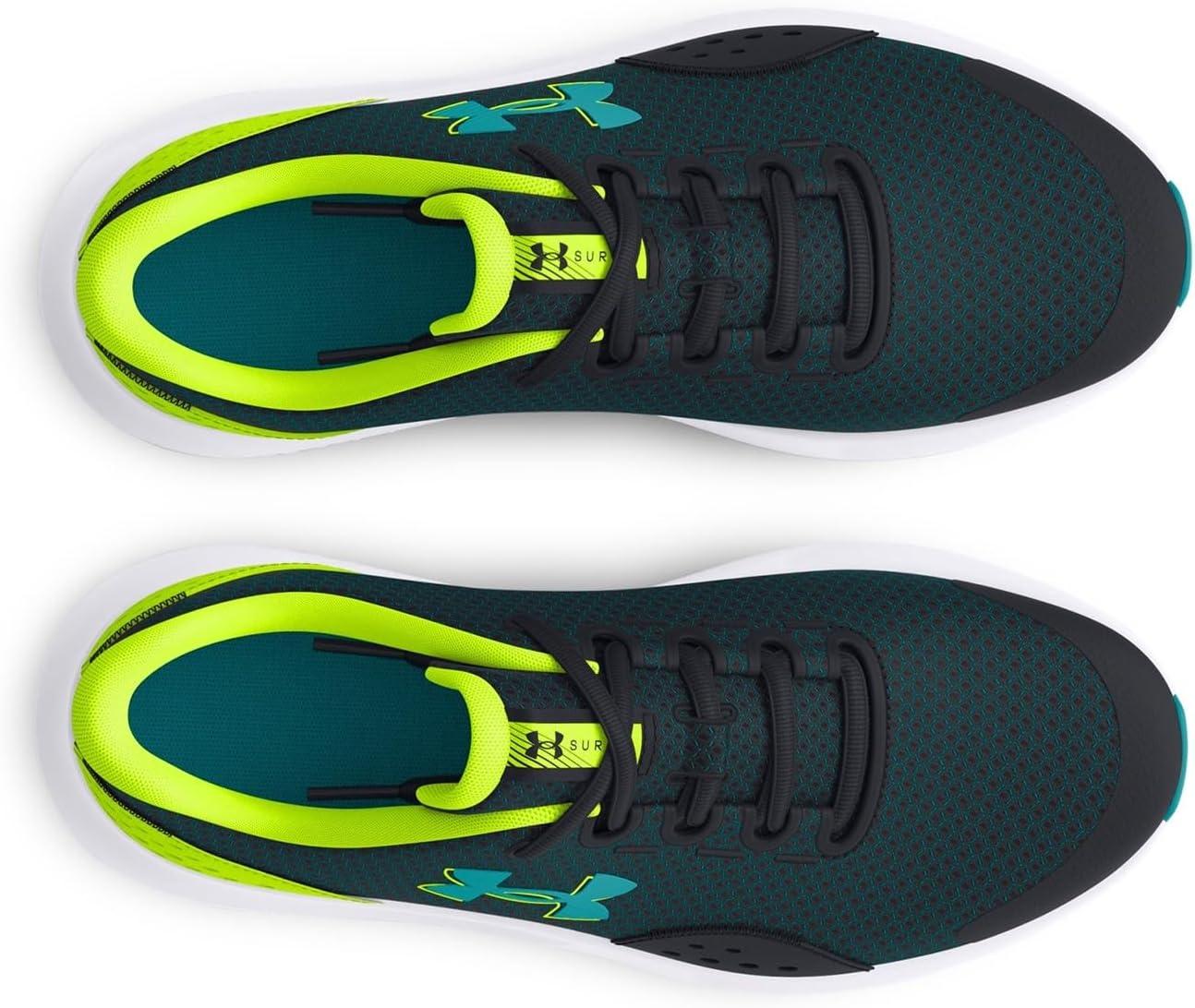 imageUnder Armour UnisexChild Grade School Surge 4003 BlackHigh Vis YellowCircuit Teal