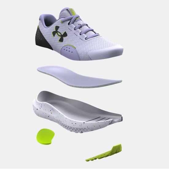 imageUnder Armour UnisexChild Grade School Surge 4535 Salt PurpleTransparentBlack