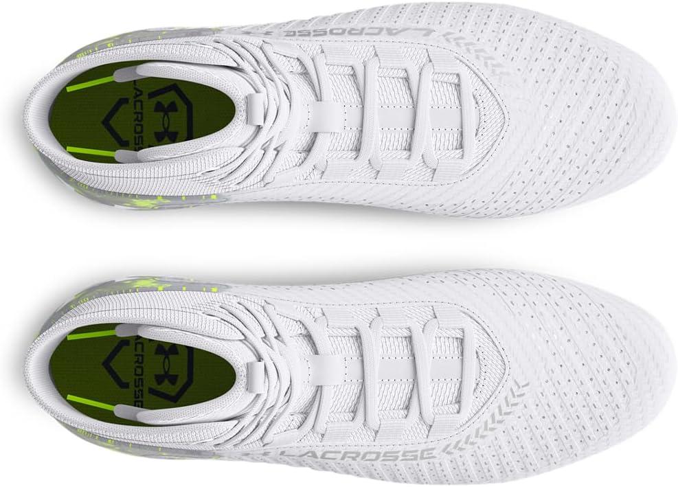 imageUnder Armour UnisexChild Highlight Lax Mc Jr Lacrosse Cleat Sneaker100 WhiteWhiteBlack