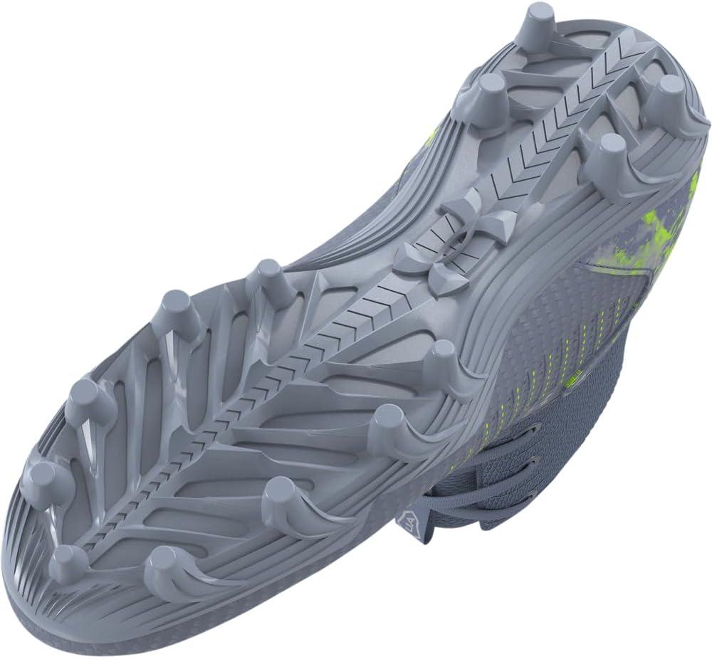 imageUnder Armour UnisexChild Highlight Lax Mc Jr Lacrosse Cleat Sneaker400 Blue SteelBlue SteelBlack