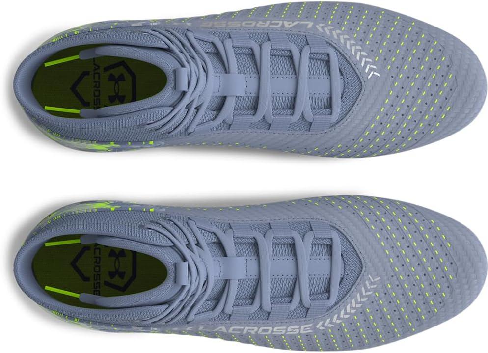 imageUnder Armour UnisexChild Highlight Lax Mc Jr Lacrosse Cleat Sneaker400 Blue SteelBlue SteelBlack