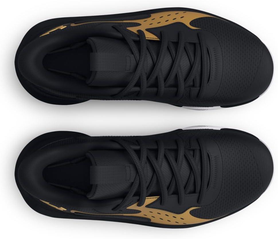 imageUnder Armour UnisexChild Pre School Jet 23001 BlackBlackMetallic Gold