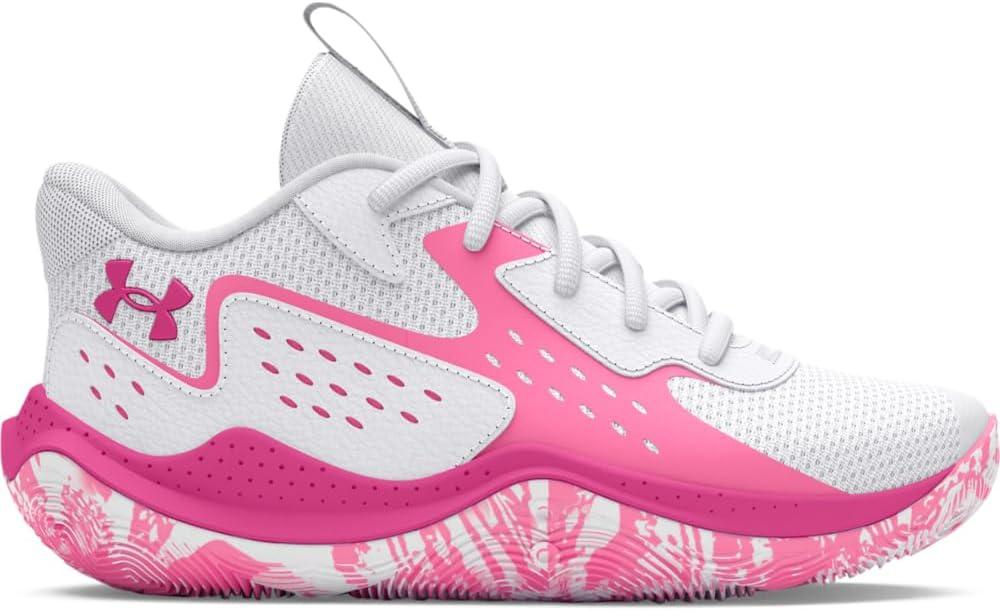 imageUnder Armour UnisexChild Pre School Jet 23101 WhiteFluo PinkAstro Pink