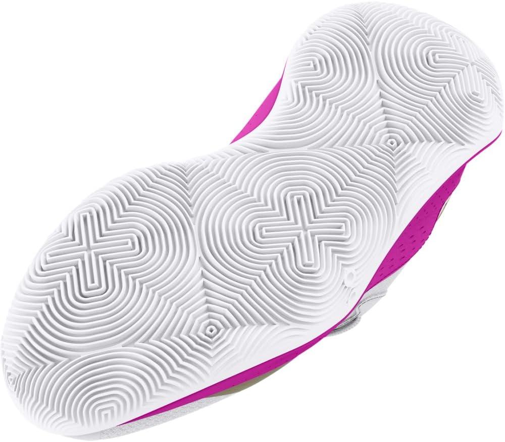 imageUnder Armour UnisexChild Pre School Jet 23105 WhiteVivid MagentaMetallic Gold