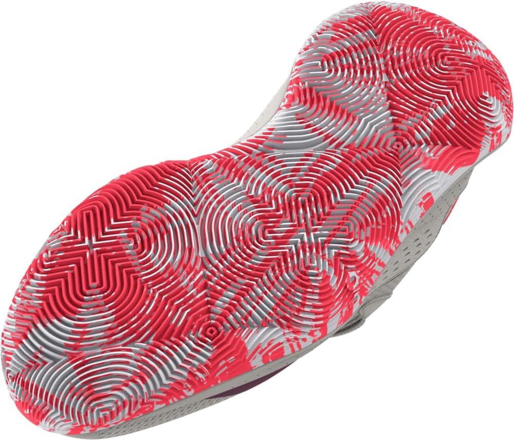 imageUnder Armour UnisexChild Pre School Jet 23300 White ClayMisty PurpleBeta