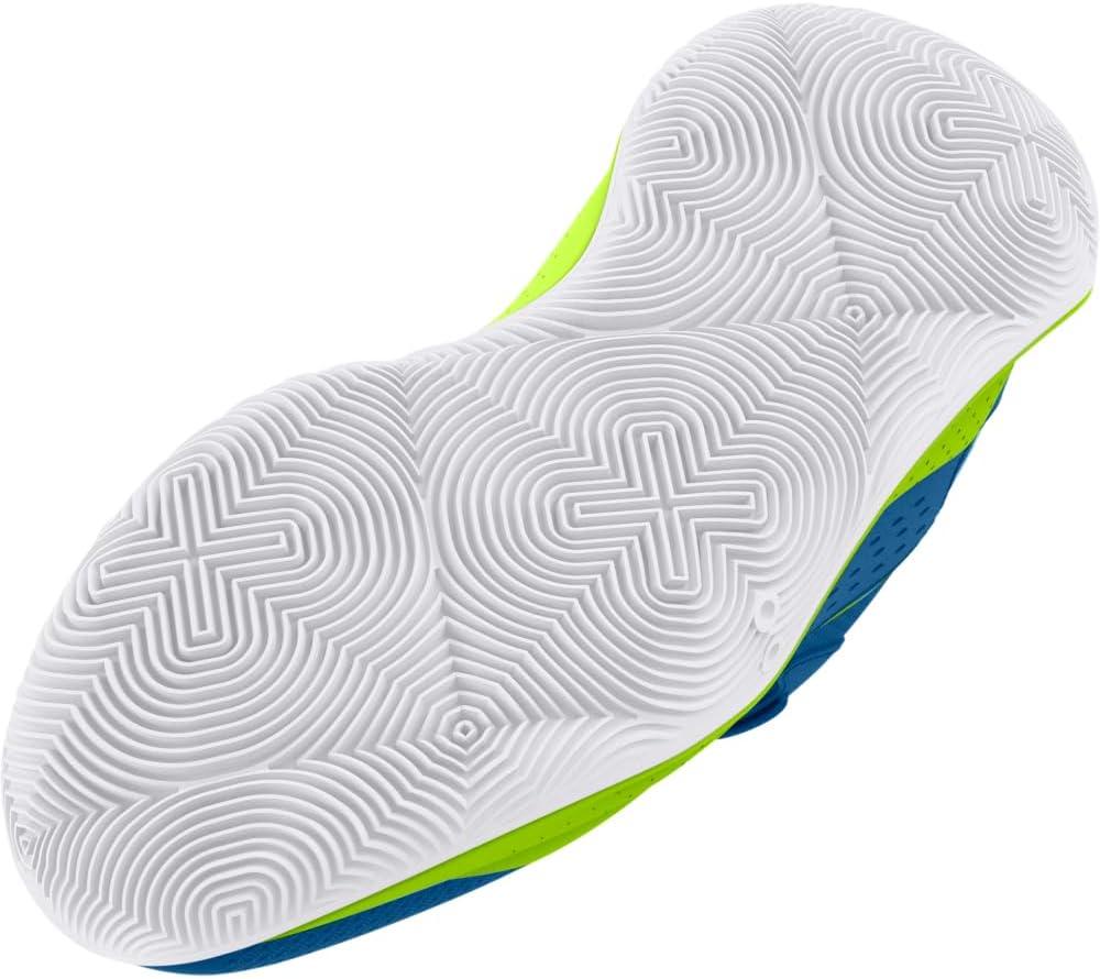 imageUnder Armour UnisexChild Pre School Jet 23401 Photon BlueHighvis YellowWhite