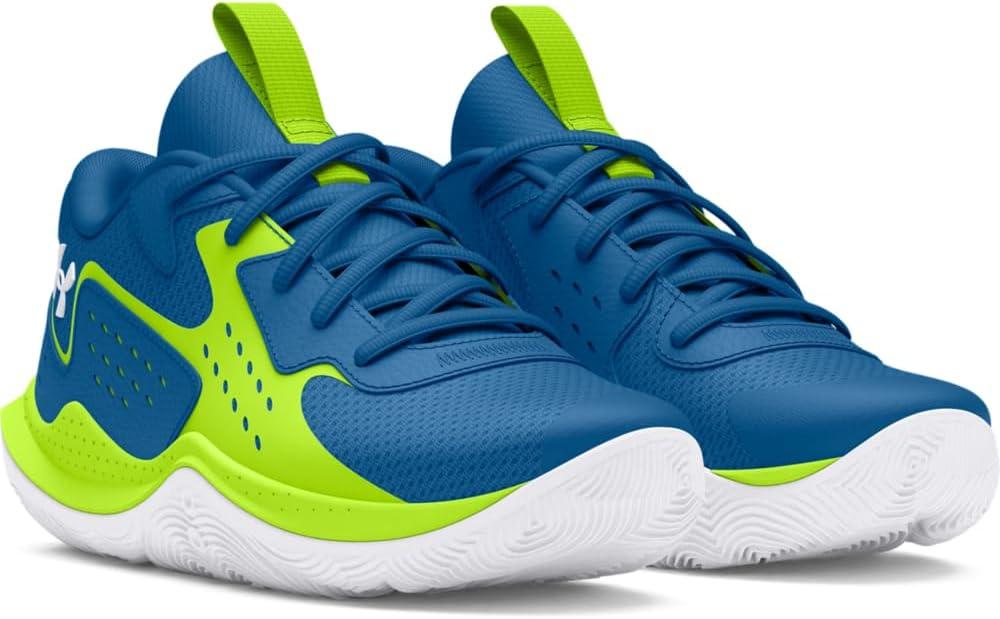 imageUnder Armour UnisexChild Pre School Jet 23401 Photon BlueHighvis YellowWhite