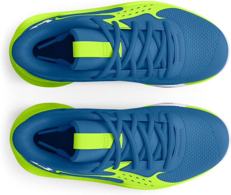 imageUnder Armour UnisexChild Pre School Jet 23401 Photon BlueHighvis YellowWhite