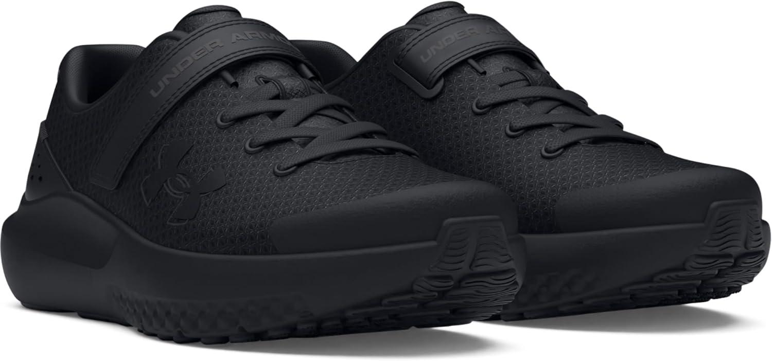 imageUnder Armour UnisexChild Pre School Surge 4 Alternate Closure Running Shoe002 BlackBlackBlack