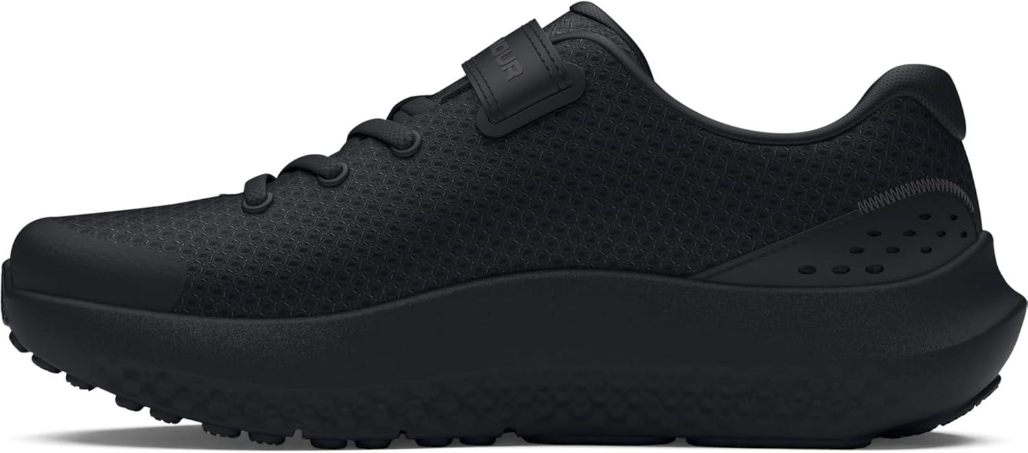 imageUnder Armour UnisexChild Pre School Surge 4 Alternate Closure Running Shoe002 BlackBlackBlack