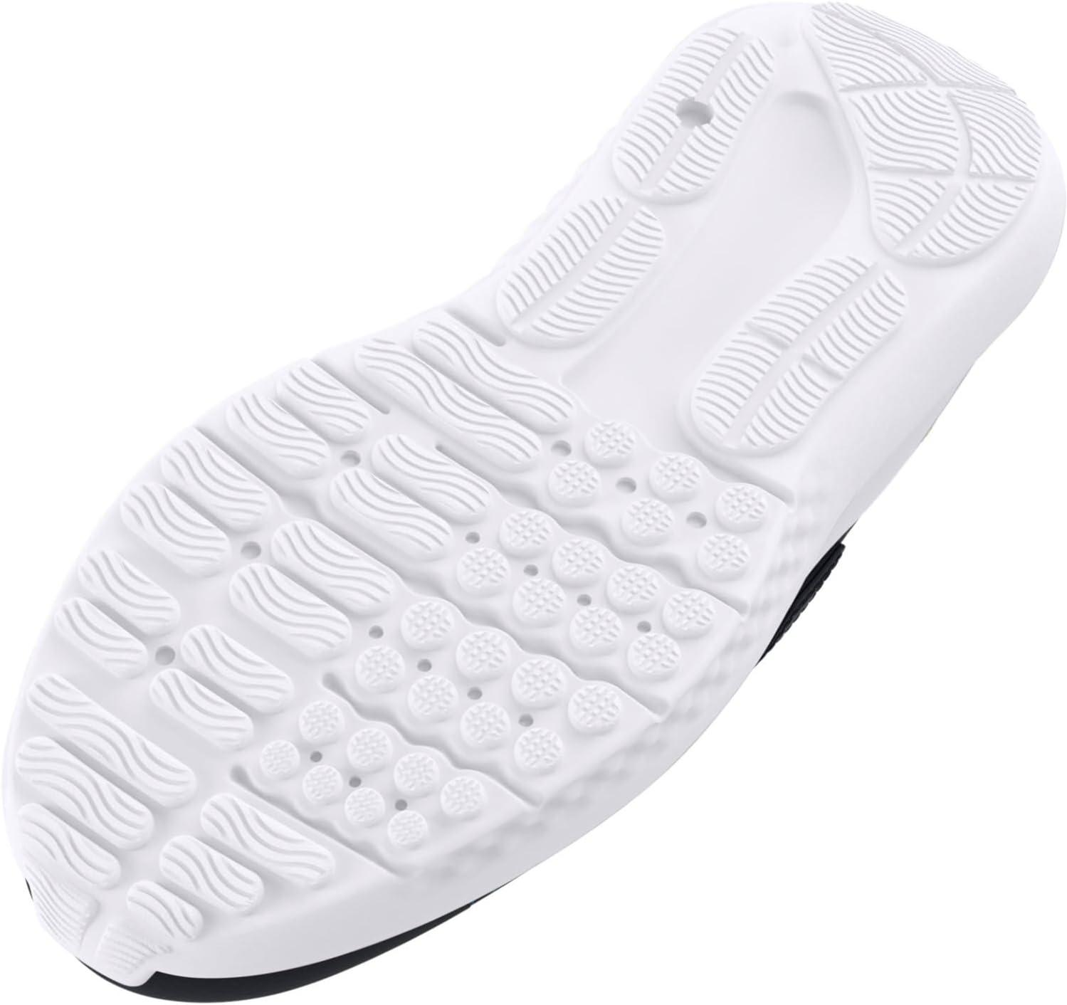 imageUnder Armour UnisexChild Pre School Surge 4 Alternate Closure Running Shoe003 BlackHigh Vis YellowCircuit Teal