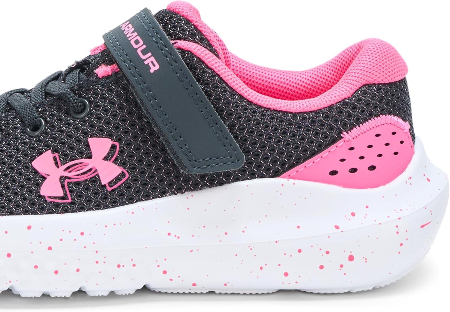 imageUnder Armour UnisexChild Pre School Surge 4 Alternate Closure Running Shoe016 AnthraciteAero PinkAero Pink