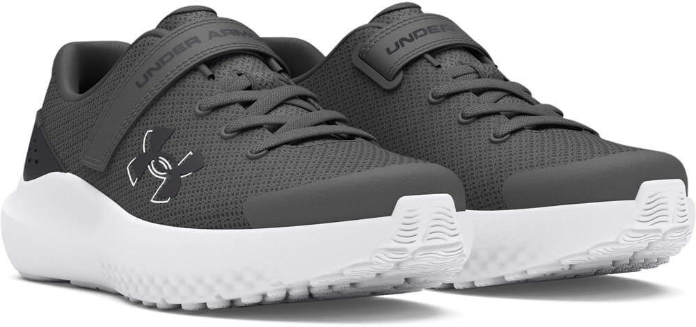 imageUnder Armour UnisexChild Pre School Surge 4 Alternate Closure Running Shoe026 CastlerockAnthraciteAnthracite
