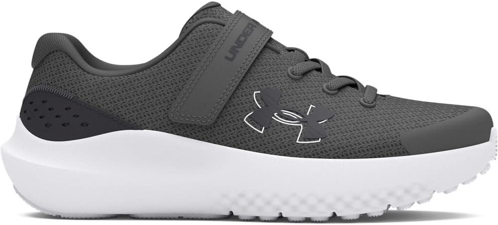 imageUnder Armour UnisexChild Pre School Surge 4 Alternate Closure Running Shoe026 CastlerockAnthraciteAnthracite