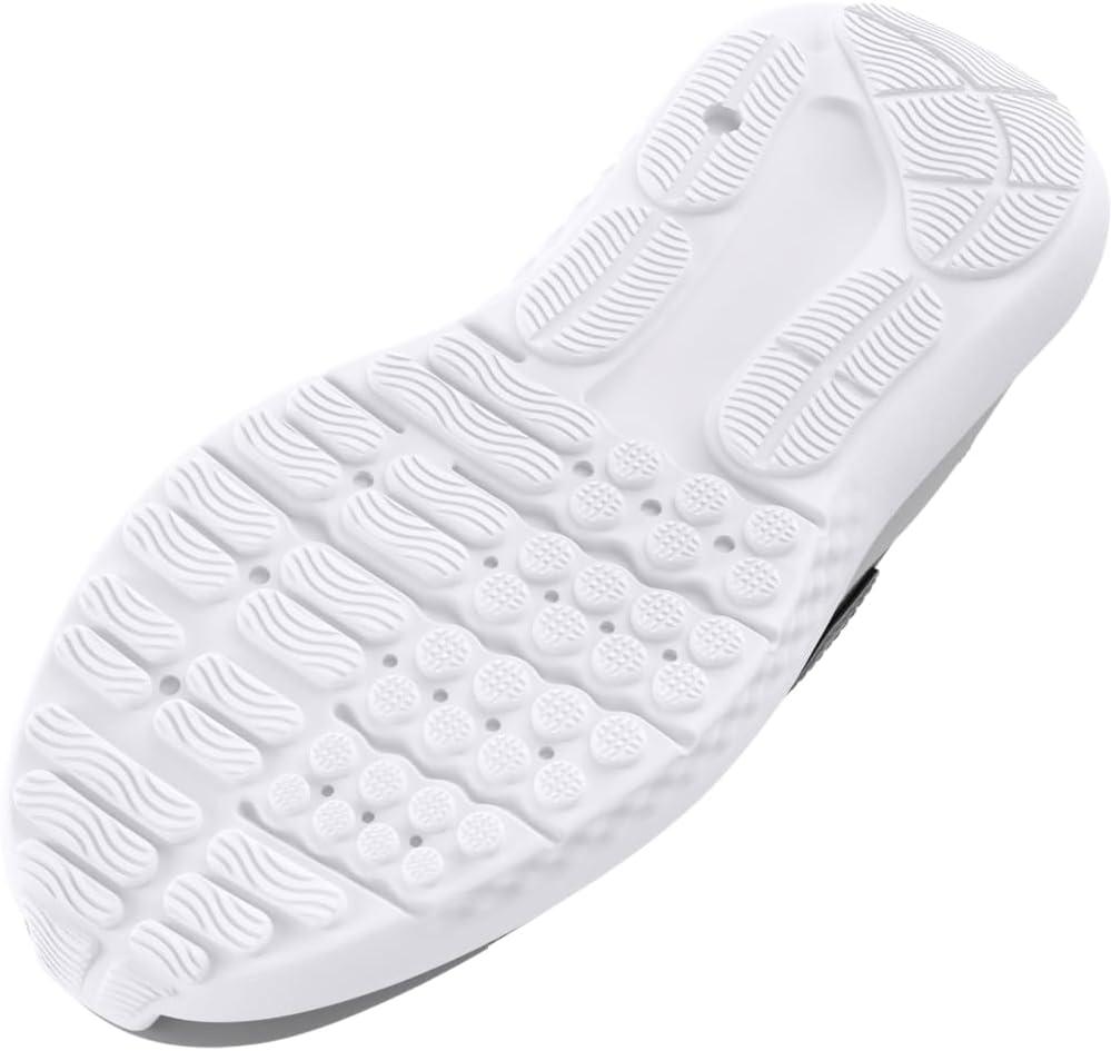 imageUnder Armour UnisexChild Pre School Surge 4 Alternate Closure Running Shoe100 Mod GrayCastlerockPhoenix Fire