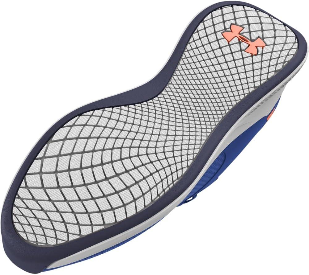 imageUnder Armour Womens Charged Aurora 2 Cross Trainer402 Tech BlueDistant GrayFlare Orange