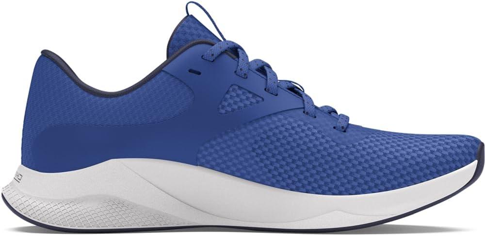 imageUnder Armour Womens Charged Aurora 2 Cross Trainer402 Tech BlueDistant GrayFlare Orange