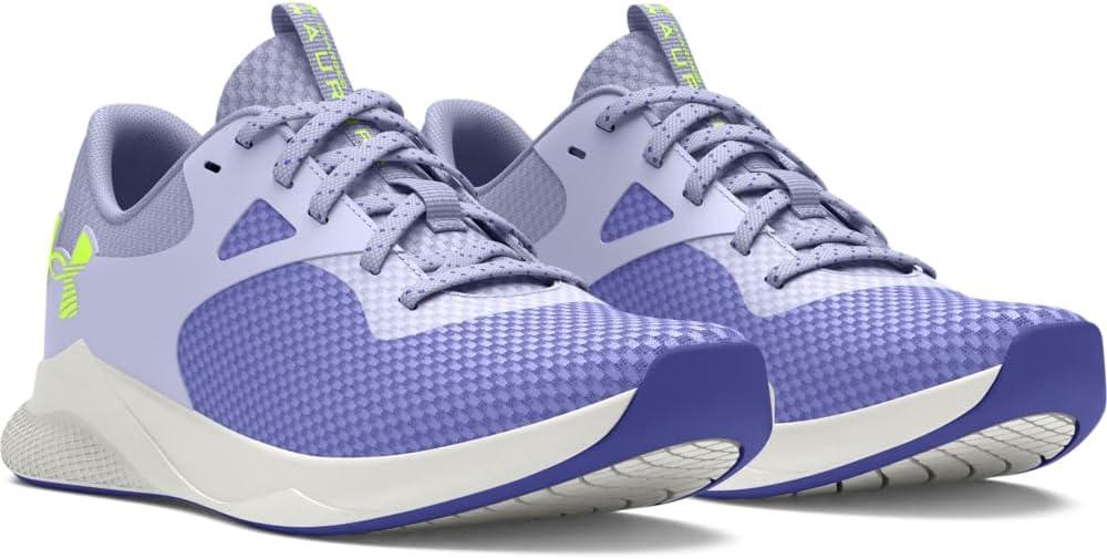 imageUnder Armour Womens Charged Aurora 2 Cross Trainer504 CelesteWhite ClayHigh Vis Yellow