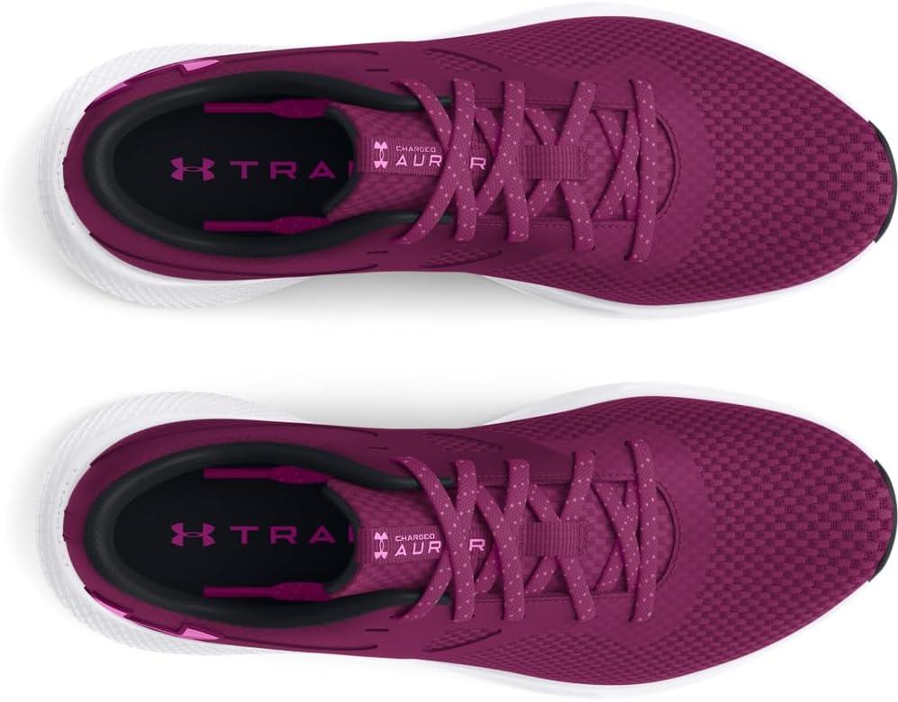 imageUnder Armour Womens Charged Aurora 2 Cross Trainer505 Purple GeminiWhiteVivid Magenta