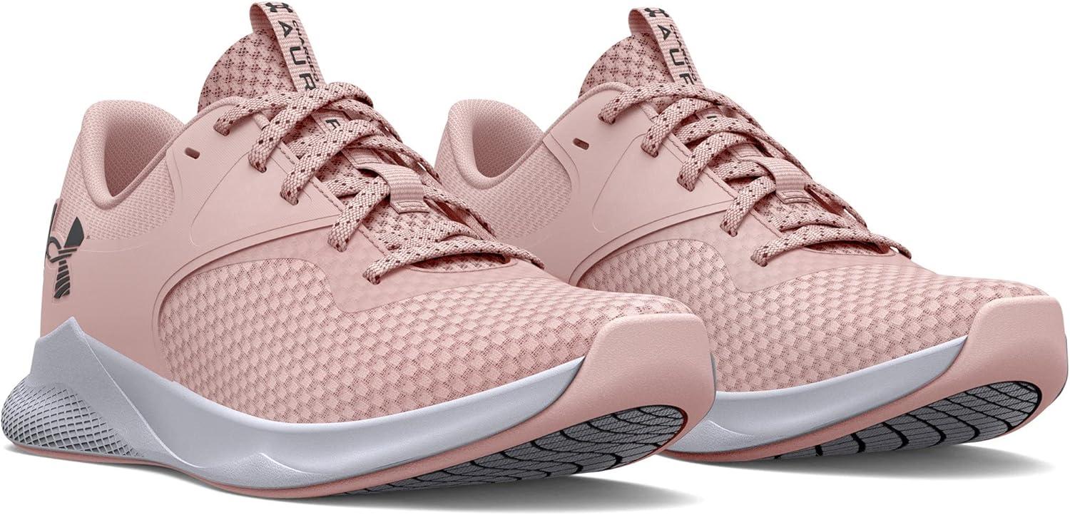 imageUnder Armour Womens Charged Aurora 2 Cross TrainerRetro Pink 600Jet Gray