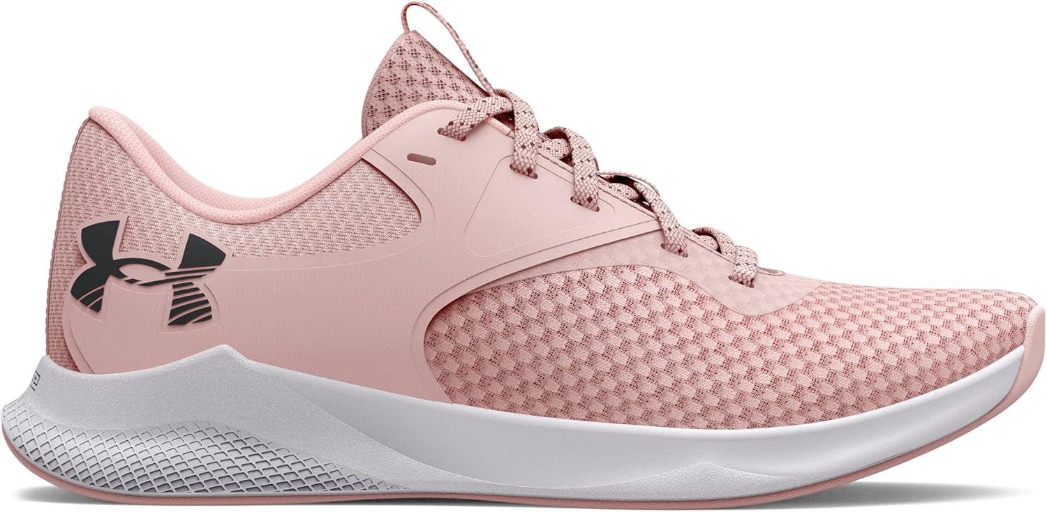 imageUnder Armour Womens Charged Aurora 2 Cross TrainerRetro Pink 600Jet Gray