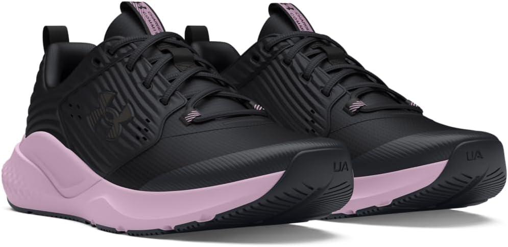 imageUnder Armour Womens Charged Commit Trainer 4 Shoes003 BlackPurple AceMetallic Black