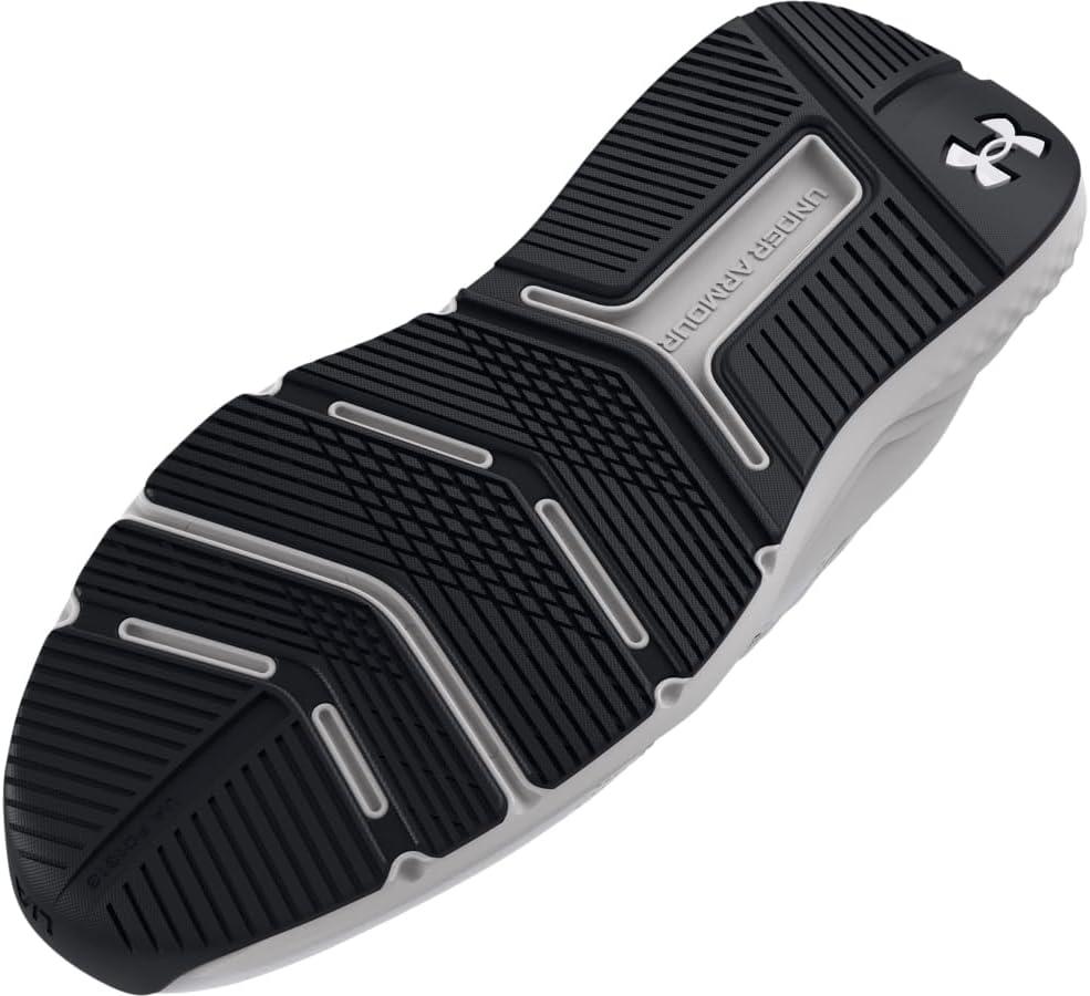 imageUnder Armour Womens Charged Commit Trainer 4 Shoes100 WhiteDistant GrayBlack