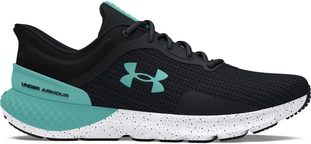 imageUnder Armour Womens Charged Escape 4 Running Shoe003 BlackBlackRadial Turquoise