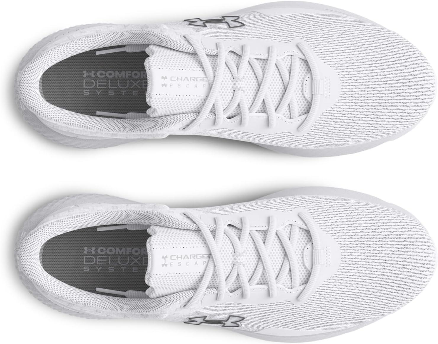 imageUnder Armour Womens Charged Escape 4 Running Shoe100 WhiteWhiteCastlerock