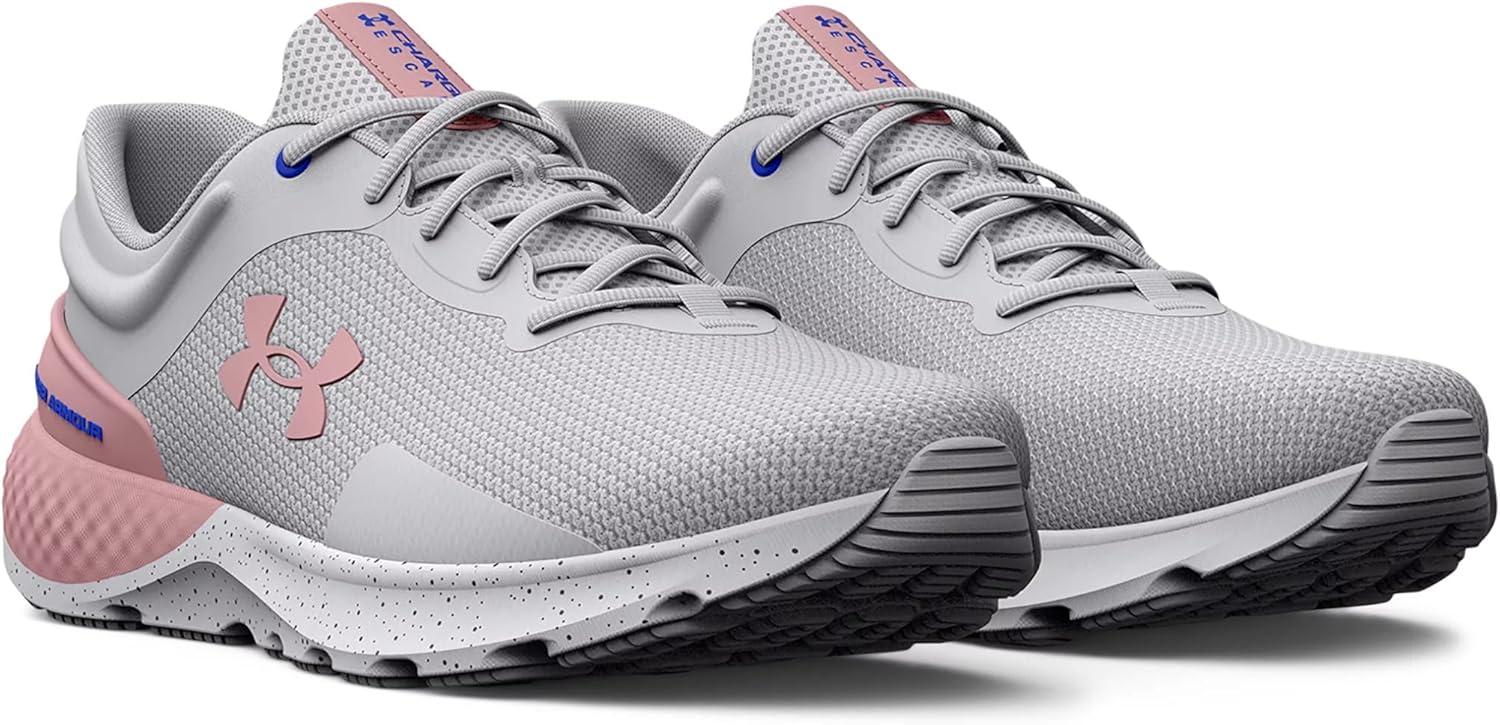 imageUnder Armour Womens Charged Escape 4 Running Shoe102 WhiteVersa BluePrime Pink