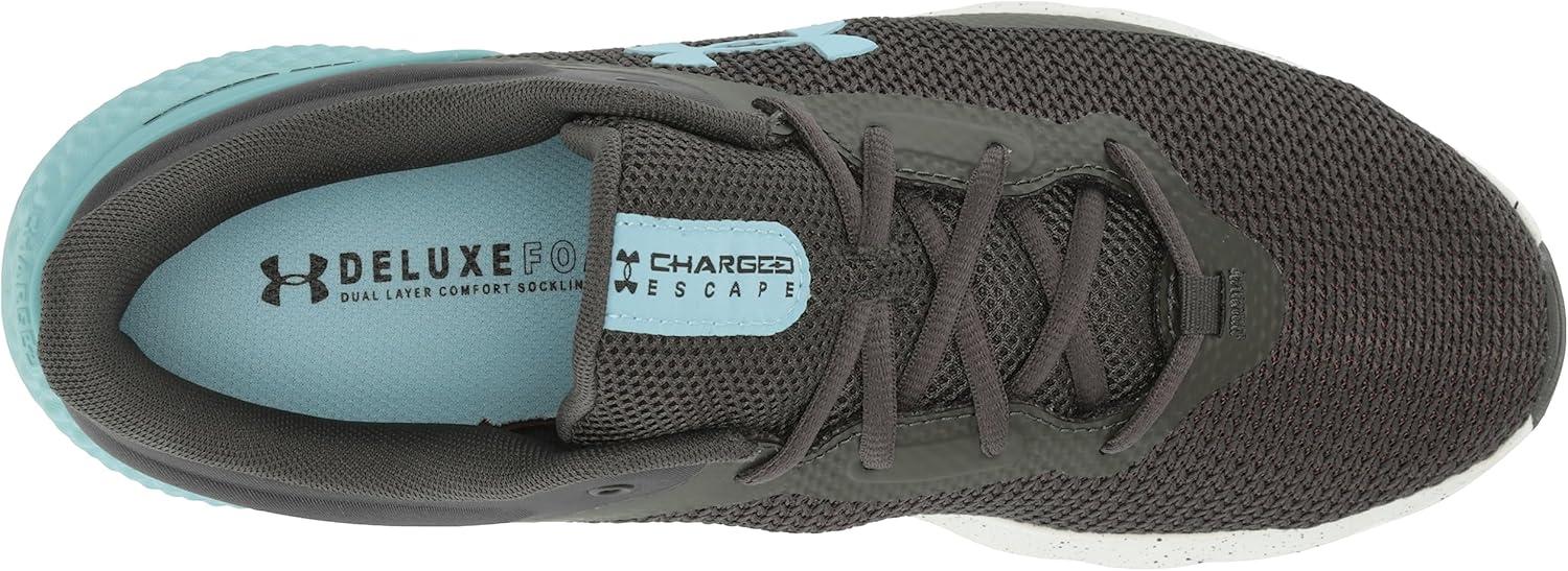 imageUnder Armour Womens Charged Escape 4 Running Shoe109 Jet GrayWhiteBlizzard
