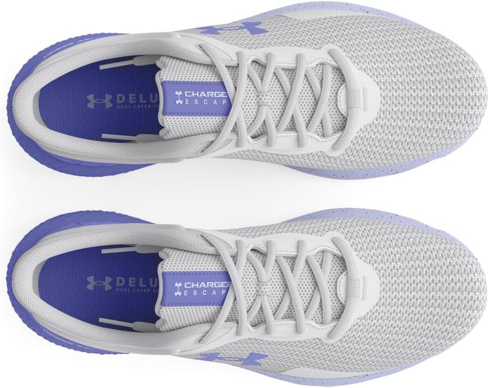 imageUnder Armour Womens Charged Escape 4 Running Shoe111 Halo GrayCelesteStarlight