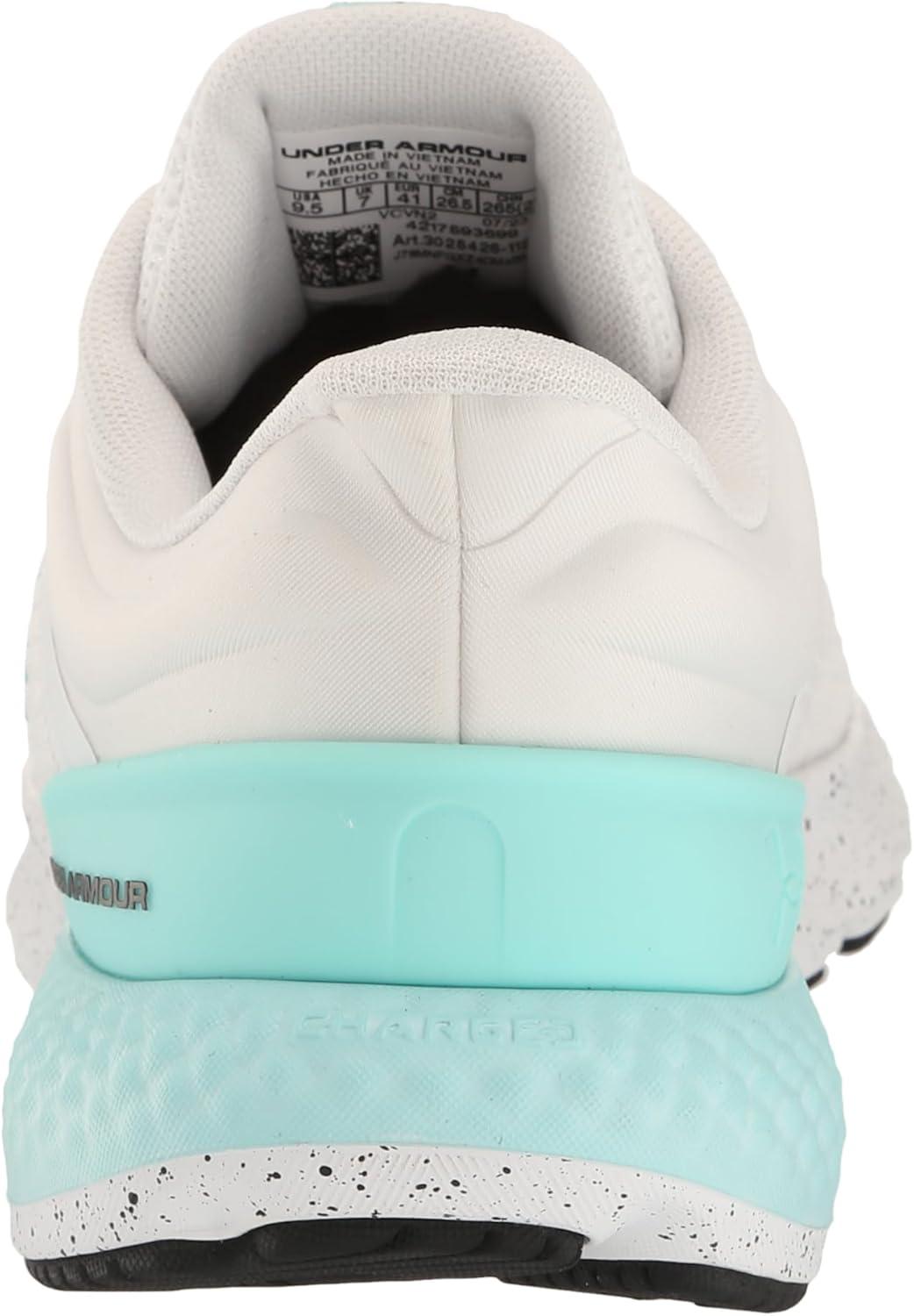 imageUnder Armour Womens Charged Escape 4 Running Shoe112 WhiteWhiteNeo Turquoise