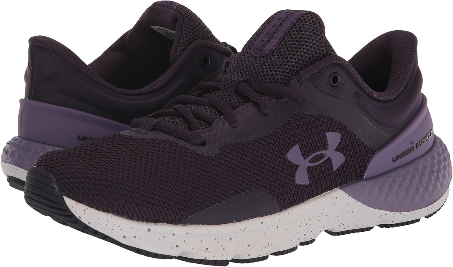 imageUnder Armour Womens Charged Escape 4 Running Shoe501 Tux PurpleRetro PurpleWhite