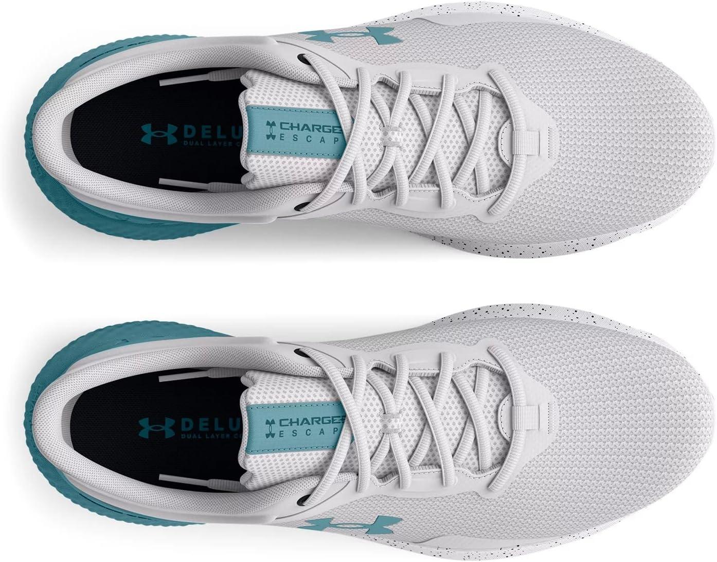 imageUnder Armour Womens Charged Escape 4 Running ShoeHalo GrayWhiteStill Water