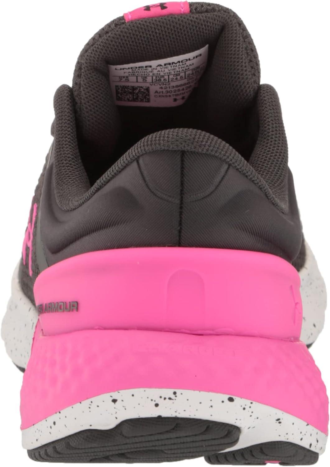 imageUnder Armour Womens Charged Escape 4 Running ShoeJet GrayWhiteRebel Pink
