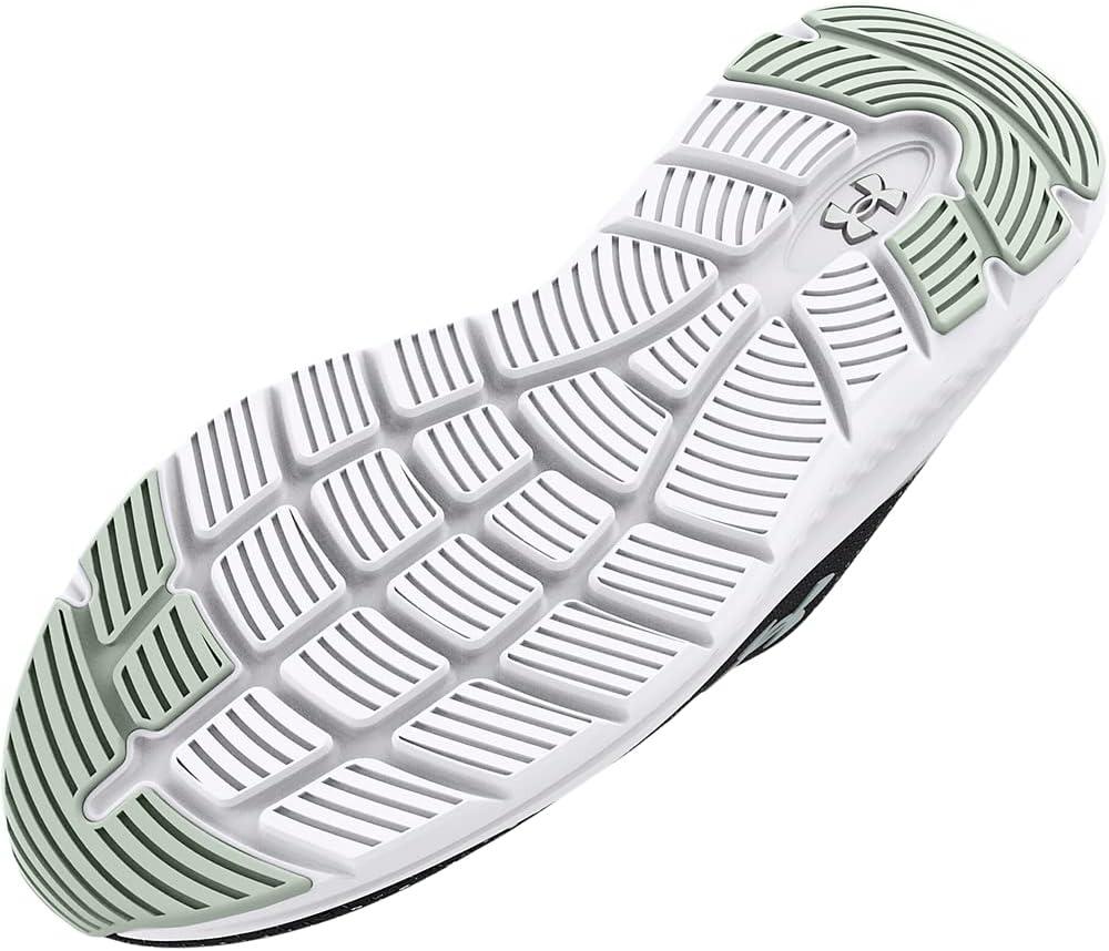 imageUnder Armour Womens Charged Impulse 3 Running Shoe106 Jet GrayIllusion GreenIllusion Green
