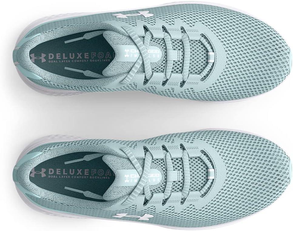 imageUnder Armour Womens Charged Impulse 3 Running Shoe400 Fuse TealFuse TealWhite