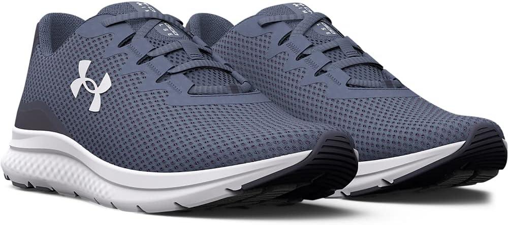 imageUnder Armour Womens Charged Impulse 3 Running Shoe500 Aurora PurpleTempered SteelWhite