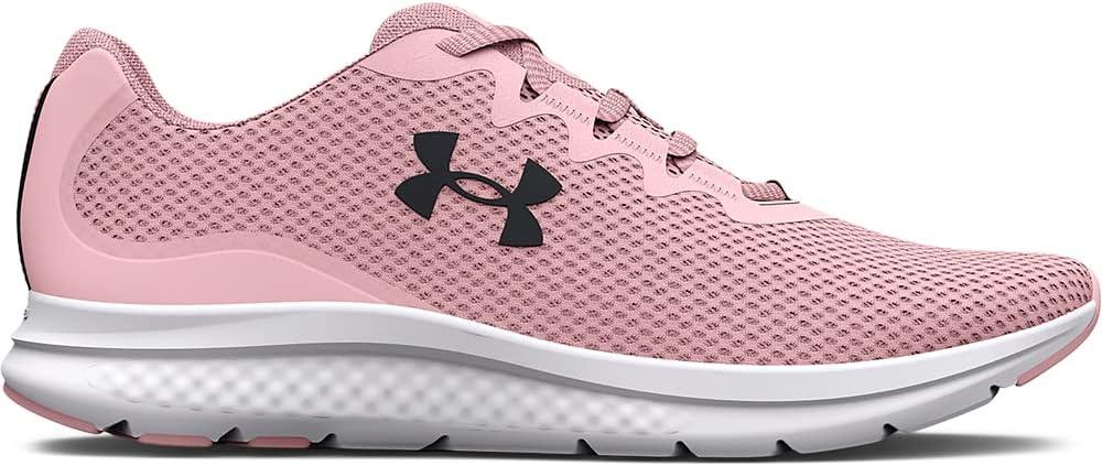 imageUnder Armour Womens Charged Impulse 3 Running Shoe600 Prime PinkPrime PinkBlack