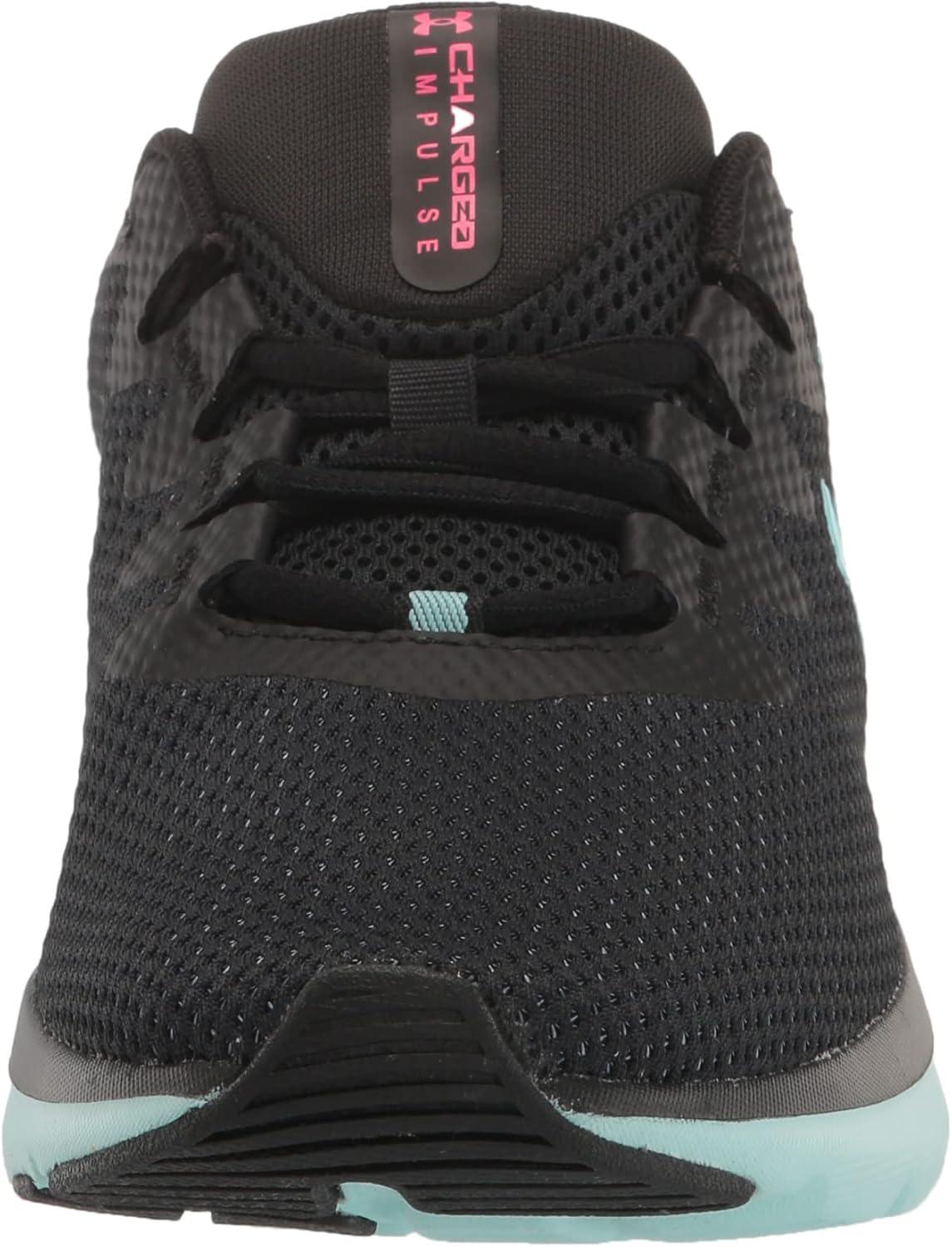 imageUnder Armour Womens Charged Impulse 3 Running ShoeBlackBlackStill Water