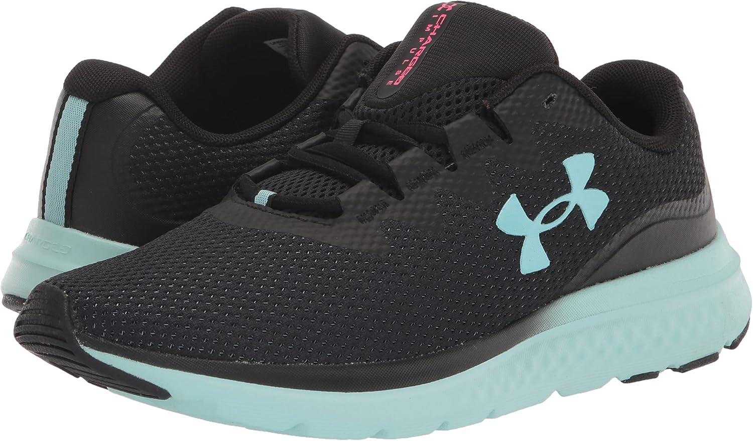 imageUnder Armour Womens Charged Impulse 3 Running ShoeBlackBlackStill Water