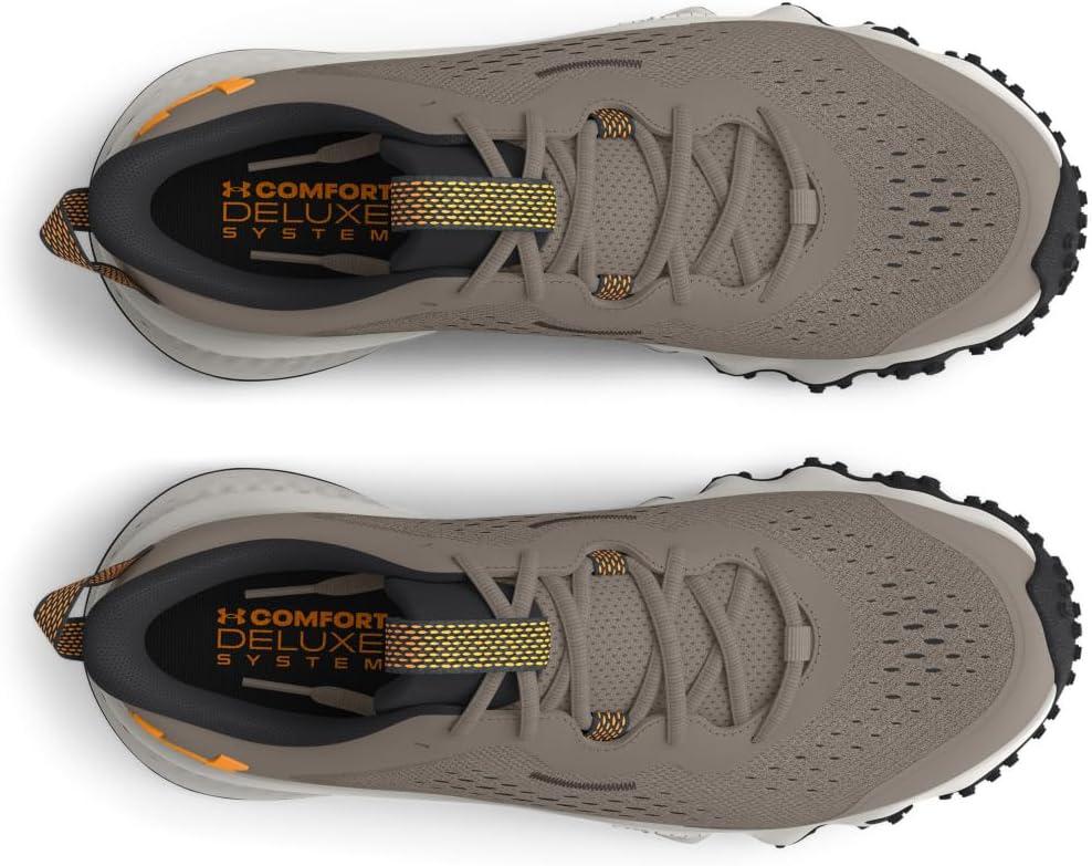 imageUnder Armour Womens Charged Maven Trail Running Shoe103 PewterAnthraciteNova Orange