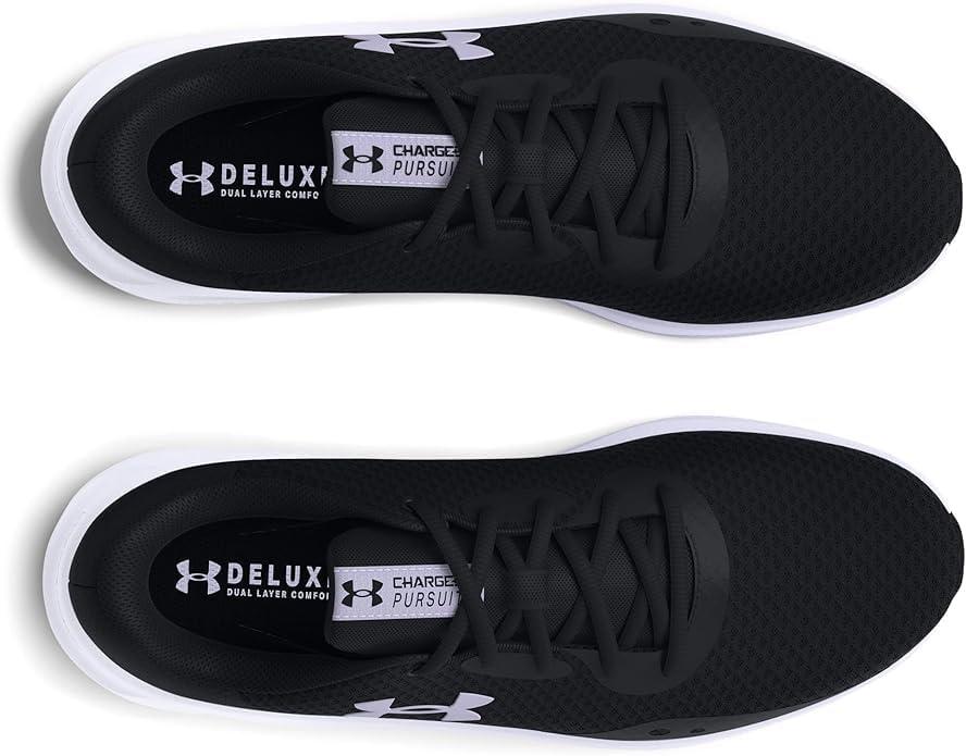 imageUnder Armour Womens Charged Pursuit 3 Running Shoe001 BlackWhite