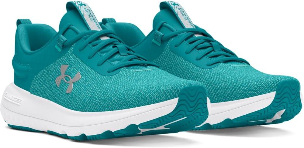 imageUnder Armour Womens Charged Revitalize Running Shoe301 Circuit TealHalo GrayMetallic Silver