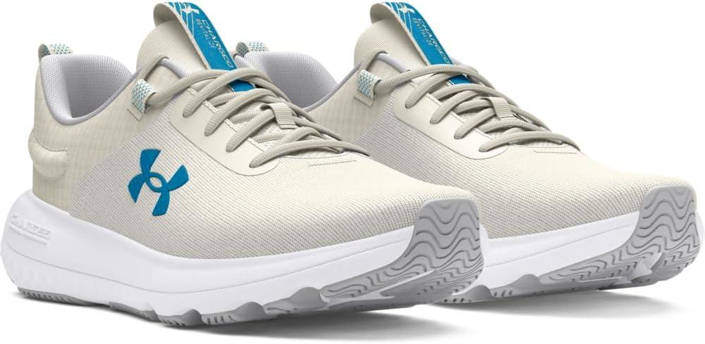 imageUnder Armour Womens Charged Revitalize Running Shoe302 White QuartzHalo GrayCapri