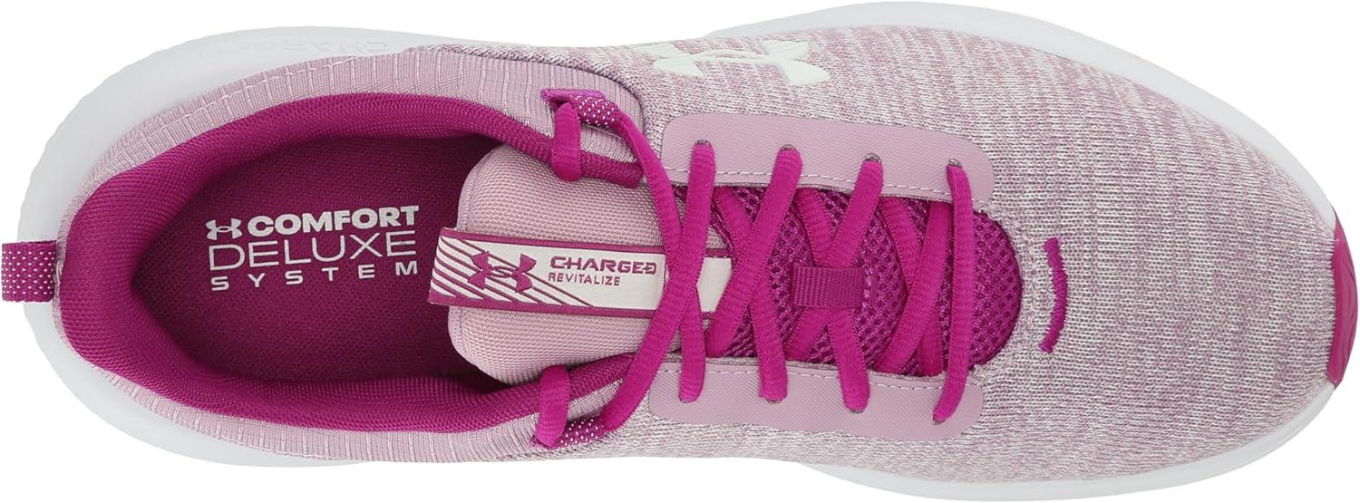 imageUnder Armour Womens Charged Revitalize Running Shoe500 Fresh OrchidFresh OrchidWhite