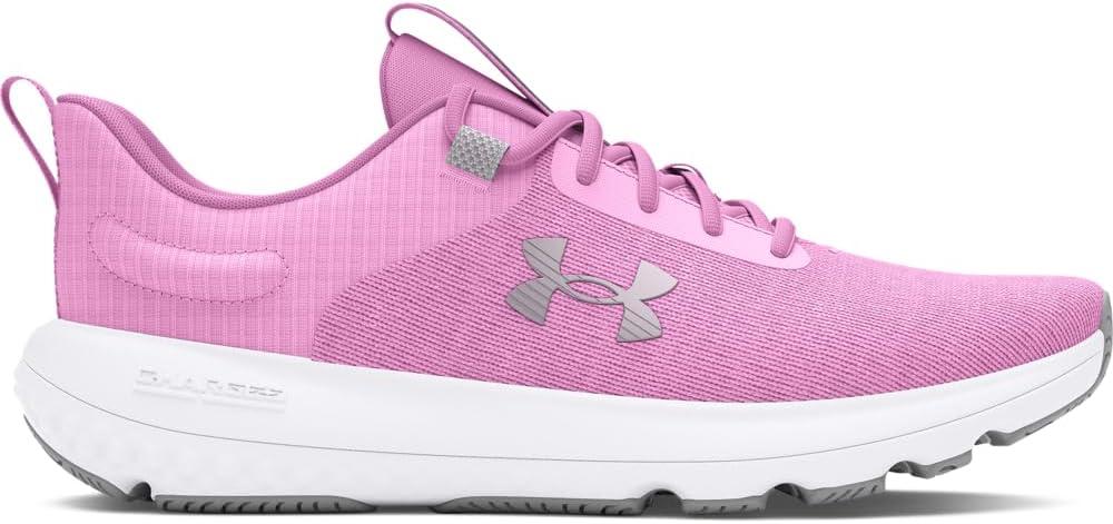 imageUnder Armour Womens Charged Revitalize Running Shoe604 Stellar PinkWhiteMetallic Pink Ice