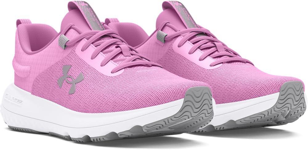 imageUnder Armour Womens Charged Revitalize Running Shoe604 Stellar PinkWhiteMetallic Pink Ice