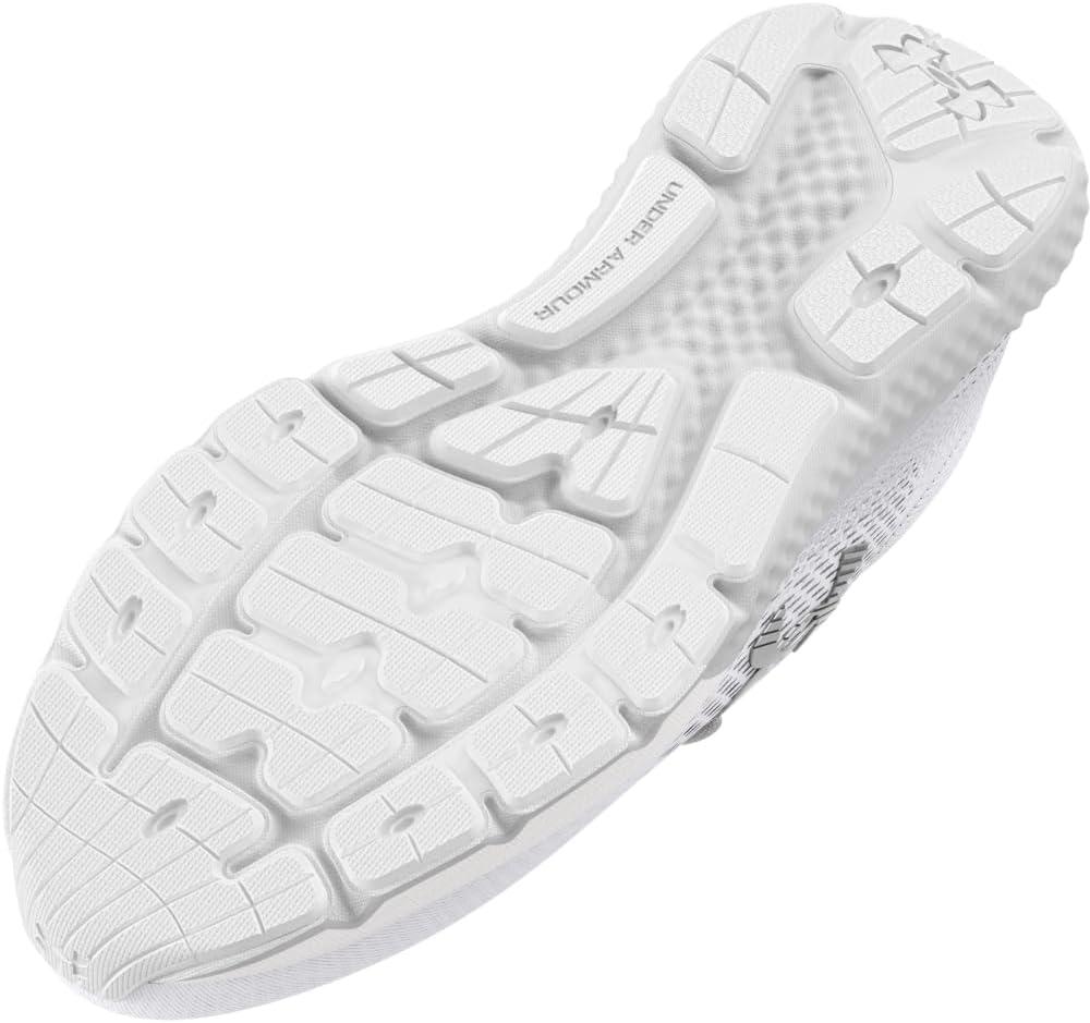 imageUnder Armour Womens Charged Rogue 4 Sneaker100 WhiteHalo GrayMetallic Silver